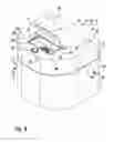 Fig. 07 - Shredder head adapted to shred data bearing documents and bottles