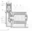 Fig. 01 - Coupled generator and piston engine to generate electrical power and heat