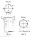 Fig. 02 - Power distribution transformer and tank therefor