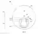 Fig. 15 - Multiple layer multifocal composite lens