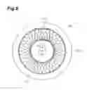 Fig. 09 - Three-dimensional image projector with a projection image forming disc with a hologram recording medium formed along a disc-shaped glass substrate