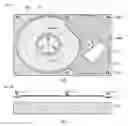 Fig. 02 - Disk drive hub with motor coil wiring arrangement to reduce thickness and suppressed torque decrease