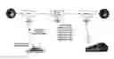 Fig. 01 - Satellite communications system for providing global, high quality movement of very large data files