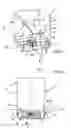 Fig. 06 - 3D container with rigid frame, deformable container, and functional means for processing the content, and including an internal member for biopharmaceutical applications