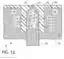 Fig. 13 - Method of forming a molded plastic article having molded extensions