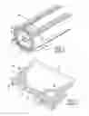 Fig. 02 - Fuel cell integral bundle assembly including ceramic open end seal and vertical and horizontal thermal expansion control