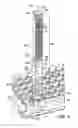 Fig. 08 - Fuel cell integral bundle assembly including ceramic open end seal and vertical and horizontal thermal expansion control