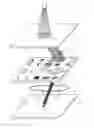Fig. 01 - Method and system for manufacturing a surface using character projection lithography with variable magnification