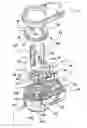 Fig. 01 - Electrical plug adapter having a receptacle rotatable around a cap with projecting conductive members