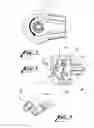 Fig. 03 - Electrical plug adapter having a receptacle rotatable around a cap with projecting conductive members