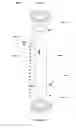 Fig. 11 - Natural gas steam reforming method with linear countercurrent heat exchanger