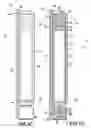Fig. 03 - Syringe assembly with pivoting plunger and integral tip guard