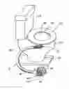 Fig. 01 - Odor eliminating system for a toilet