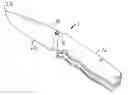 Fig. 01 - Folding knife with thumb release opening