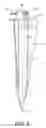 Fig. 04 - Centering ground spike for supporting a vertical pole