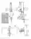 Fig. 02 - Single post convertible split wedge system