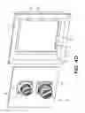 Fig. 09 - Flat panel mounting interface element, system and method
