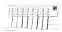 Fig. 01 - EMBROIDERY THREAD ORGANIZING CARD WITH CORRESPONDING THREAD AND EMBROIDERING INFORMATION