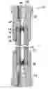Fig. 01 - Chromatography column with large diameter end fitting openings