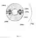 Fig. 29 - Method and device for extraction of liquids from a solid particle material