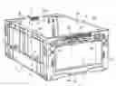 Fig. 01 - Folding container