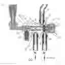 Fig. 01 - Device for dispensing effervescent beverages and a three-way valve