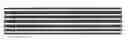 Fig. 01 - Portable hand-held pleating apparatus for creating pleats in any fabric material