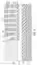 Fig. 07 - Wafer bonded access device for multi-layer phase change memory using lock-and-key alignment
