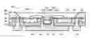 Fig. 01 - Semiconductor chip assembly with post/base heat spreader, signal post and cavity