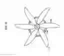 Fig. 07 - Control mechanism for accelerating magnetically suspended rotor