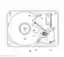 Fig. 01 - Head-gimbal assembly including piezoelectric elements affixed to a deformable plate having a hole therein and affixed to a base plate wherein the base plate has projection members on front edges thereof