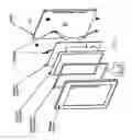 Fig. 02 - Suspension for a pressure sensitive touch display or panel