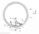 Fig. 01 - Timepiece with a striking work fitted with a gong