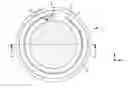 Fig. 01 - Gong for timepiece striking work