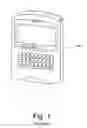 Fig. 02 - Integral mobile device storage compartment
