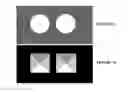 Fig. 08 - Method to reduce wedge effects in molded trigonal tips
