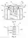 Fig. 10 - Windturbine support tower with pendulum-damping means
