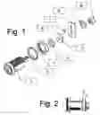 Fig. 02 - Spring latch cam for a cam lock
