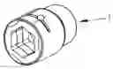 Fig. 01 - Socket for a wrench