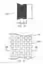 Fig. 13 - Substrate and collector grid structures for integrated series connected photovoltaic arrays and process of manufacturing of such arrays