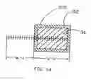 Fig. 37 - Substrate and collector grid structures for integrated series connected photovoltaic arrays and process of manufacturing of such arrays