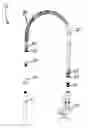 Fig. 01 - Rinse Assembly with Live Swivel Fitting