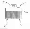 Fig. 01 - Heat spreader having single layer of diamond particles and associated methods