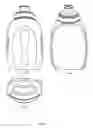 Fig. 02 - Bottle, retaining device and associated elements for carrying containers and other items