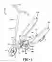 Fig. 02 - Scooter and pedal drive assembly
