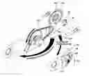 Fig. 01 - Pedal-drive system for manually propelling multi-wheeled cycles