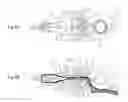 Fig. 06 - Magnetic head suspension for supporting piezoelectric elements in a non-facing manner relative to suspension structure