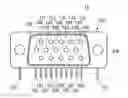 Fig. 01 - Connector with a housing with a plurality of pin holes and connection pins extending from the housing