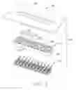 Fig. 04 - Electrical connector with abutting ribs against PCB