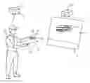 Fig. 01 - Interactive video based games using objects sensed by tv cameras